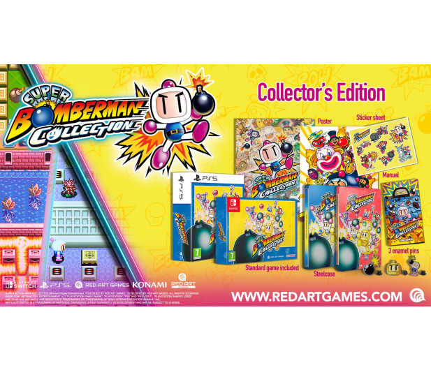 Switch Super Bomberman Collection Collector´s Edition - 1503951 - zdjęcie 2